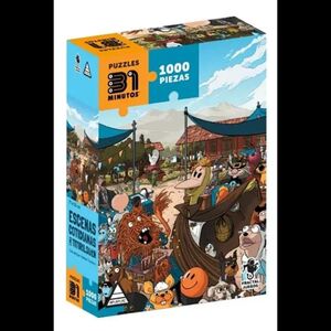 ESCENAS COTIDIANAS DE TITIRILQUEN (PUZZLE 1000 PIEZAS)