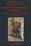 ANTIGUOS DOCUMENTOS MASÓNICOS