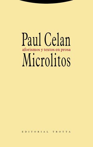 MICROLITOS : AFORISMOS Y TEXTOS EN PROSA
