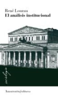 ANALISIS INSTITUCIONAL, EL