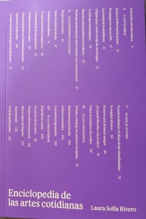 ENCICLOPEDIA DE LAS ARTES COTIDIANAS