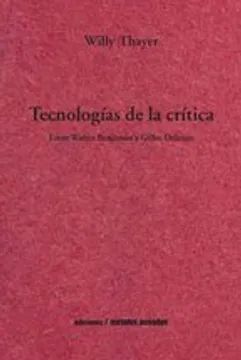 TECNOLOGIAS DE LA CRITICA