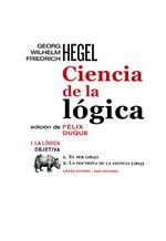 CIENCIA DE LA LOGICA I