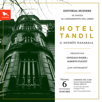 Presentación del libro Hotel Tandil