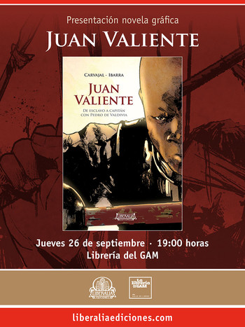 Presentación novela gráfica Juan Valiente