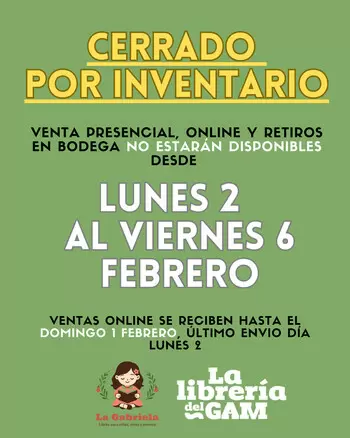CERRADO POR INVENTARIO